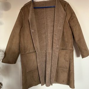 Warm reversible H&M coat